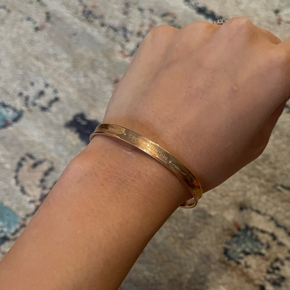 Rose Gold Cuff Bracelet from Michael Kors